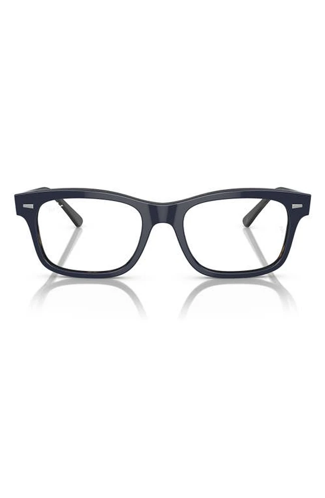 Ray-Ban Unisex 54mm Optical Glasses in Dark Blue at Nordstrom