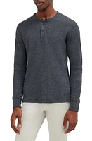 Rhone Waffle Knit Henley Heather at Nordstrom,