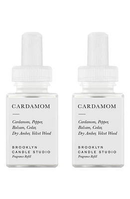 PURA x Brooklyn Candle 2-Pack Diffuser Fragrance Refills in Cardamom at Nordstrom