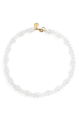 Simone Rocha Crystal Daisy Chain Necklace at Nordstrom