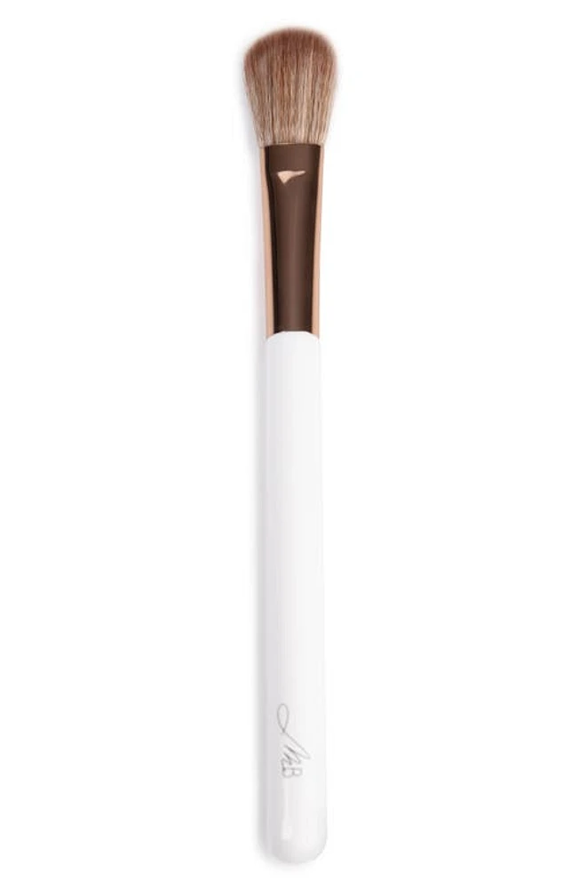 Monika Blunder Hybrid Cream Face Brush in White Hybrid Brush at Nordstrom