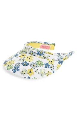 Kate Spade New York floral medley visor in French Cream at Nordstrom