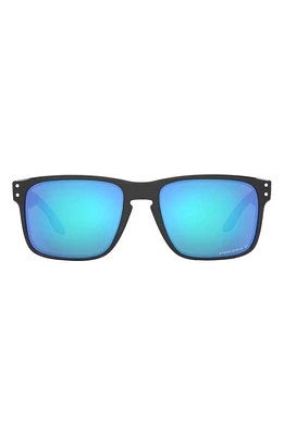 Oakley Holbrook 57mm Prizm Polarized Square Sunglasses in Black at Nordstrom