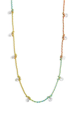 ROXANNE ASSOULIN Mini Drip Drop Rainbow Necklace at Nordstrom