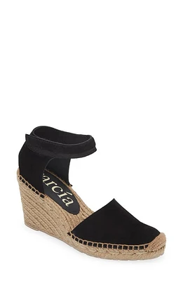 Pedro Garcia Odal Espadrille Wedge Black Castoro at Nordstrom,