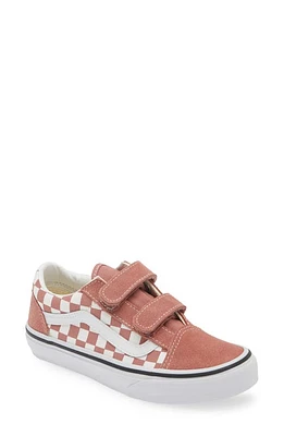 Vans Kids' Old Skool V Sneaker Checkerboard Withered Rose at Nordstrom, M