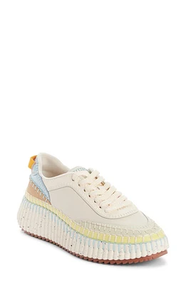 Chloé Nama Platform Sneaker Cloudy Sky at Nordstrom,