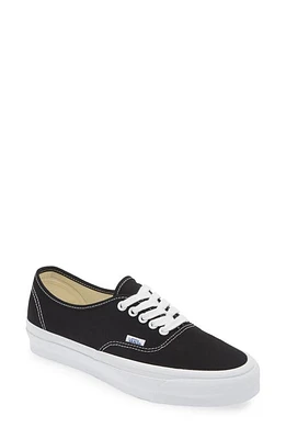 Vans Premium Authentic Reissue Sneaker Black/White at Nordstrom,