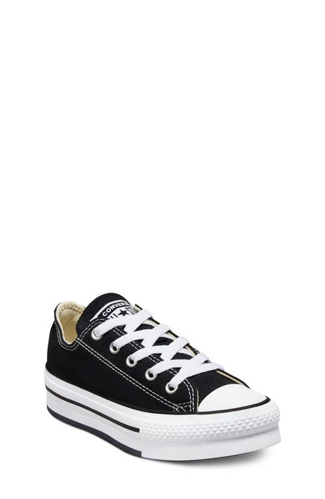 Converse Kids' Chuck Taylor All Star EVA Lift Oxford Sneaker Black/White/Black at Nordstrom, M