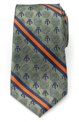 Cufflinks, Inc. Boba Fett Silk Blend Tie in Green at Nordstrom