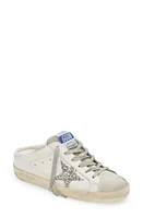 Golden Goose Super-Star Sabot Mule Sneaker White/Platinum at Nordstrom,