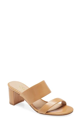 42 Gold Liya Slide Sandal Almond Leather at Nordstrom,