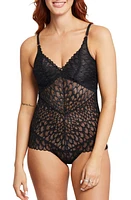 Montelle Intimates Lacy Cutout Bodysuit at Nordstrom,