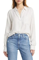 Rails Hunter Button-Up Shirt in Birch Heather at Nordstrom, Size Small