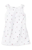 Petite Plume Kids' Amelie Bateau Neck Nightgown White at Nordstrom, Us