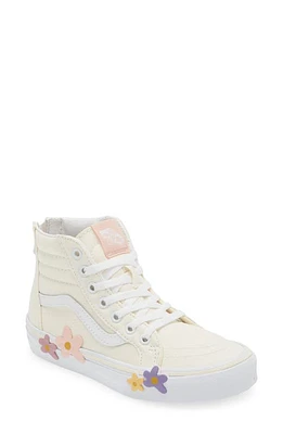 Vans Kids' Sk8-Hi Zip Sneaker Egret at Nordstrom, M