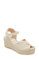 Toni Pons Isaura Platform Wedge Sandal Ecru at Nordstrom,