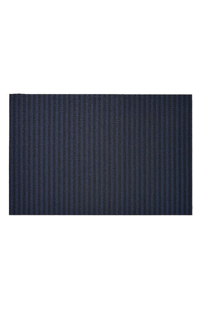 Chilewich Breton Stripe Door Mat in Blueberry at Nordstrom