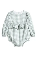 Nordstrom Ruffle Cotton Bubble Romper at Nordstrom,