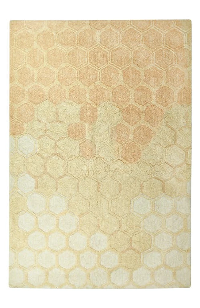 Lorena Canals Honeycomb Washable Cotton Blend Rug at Nordstrom