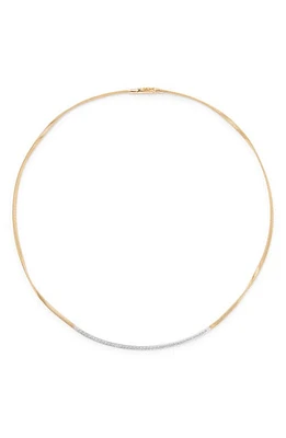 Marco Bicego Marrakech Diamond Snake Chain Necklace in 18K Yellow Gold at Nordstrom, Size 16.5