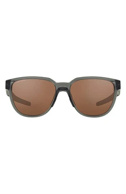 Oakley Actuator 57mm Prizm Rectangular Sunglasses in Smoke at Nordstrom