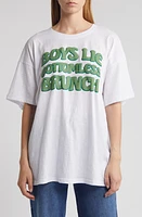 BOYS LIE Sunny Side Boyfriend T-Shirt in White at Nordstrom