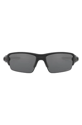 Oakley Flak 2.0 61mm Prizm Rectangular Sunglasses in Matte Black at Nordstrom