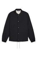 Puma x Noah Water Repellent Coach's Jacket Black at Nordstrom,