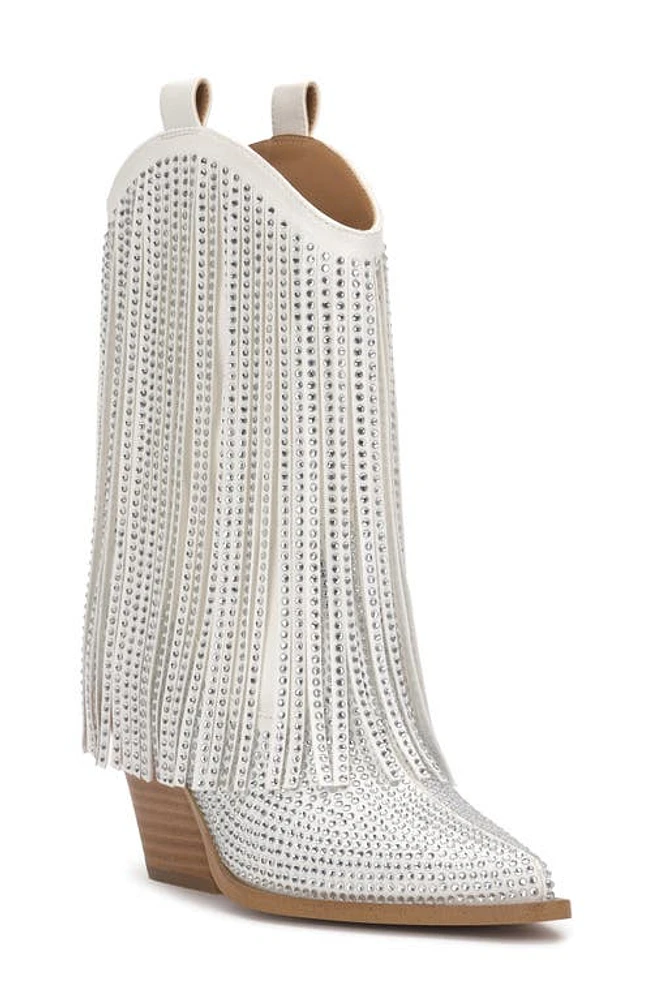 Jessica Simpson Paredisa Fringe Western Boot at Nordstrom,