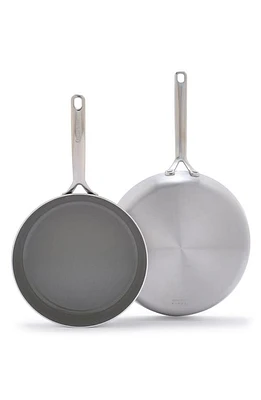 GreenPan GP5 Set of 2 Stainless Steel Nonstick Frying Pans at Nordstrom