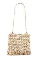 paco rabanne Iconic 1969 Shoulder Bag in Light Gold at Nordstrom