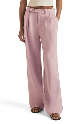 Favorite Daughter The Low Pants Pastel Lavender at Nordstrom,