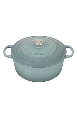 Le Creuset Signature -Quart Round Enamel Cast Iron French/Dutch Oven in Sea Salt at Nordstrom