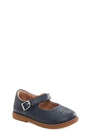 Stride Rite Mara Mary Jane Flat Navy at Nordstrom,