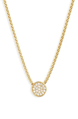 Dean Davidson Signature Pavé Pendant Necklace in White Topaz/silver at Nordstrom