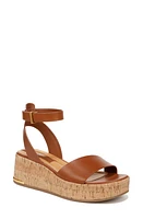 Franco Sarto Terry Ankle Strap Platform Wedge Sandal at Nordstrom,