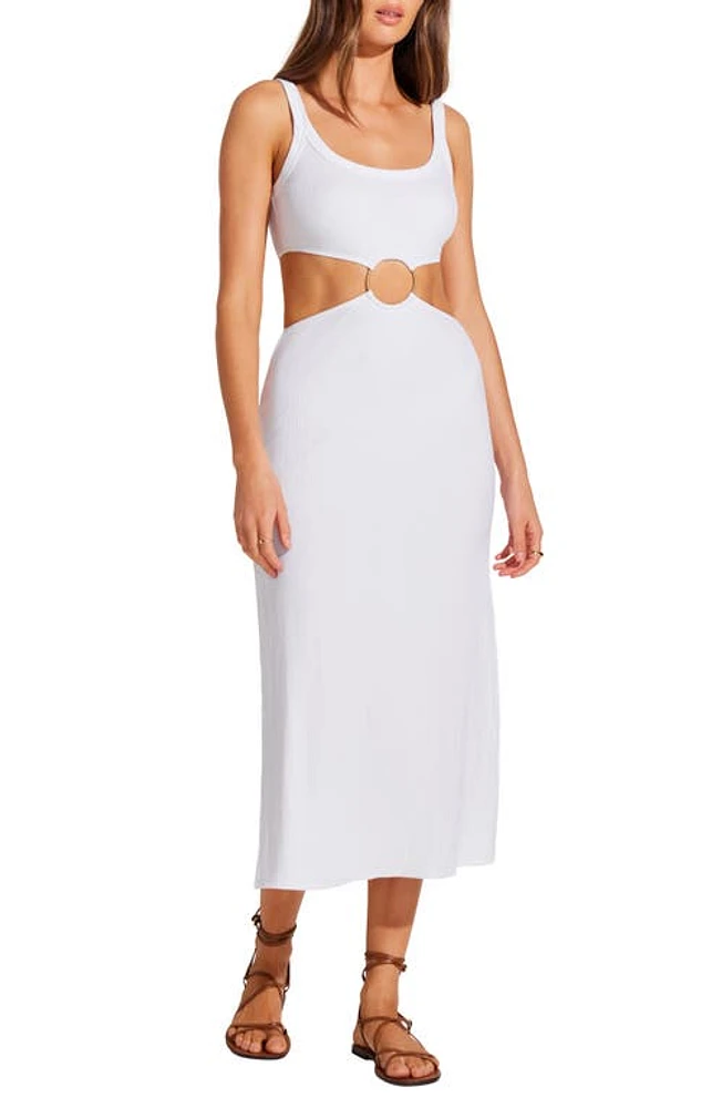 Vitamin A The Icon Cutout Dress Organic Rib at Nordstrom,