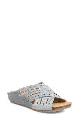 Comfortiva Gala Crisscross Slide Sandal - Wide Width Available in Army at Nordstrom, Size 7.5