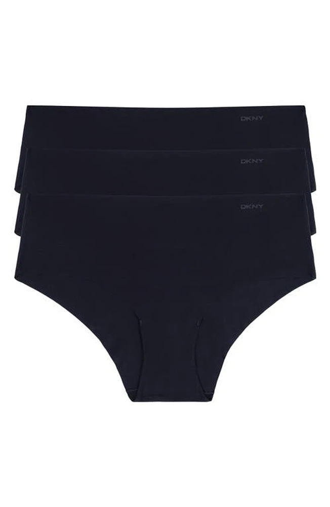 Dkny Litewear Cut Anywhere Assorted 3-Pack Hipster Briefs at Nordstrom,