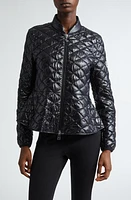 Moncler Barive Quilted Down Jacket Black at Nordstrom,