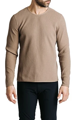 Western Rise Venture Waffle Performance Crewneck Sweatshirt at Nordstrom,