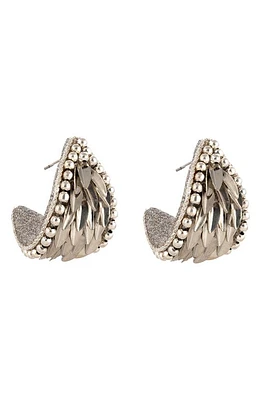 Deepa Gurnani Easton Drop Earrings in Silver at Nordstrom