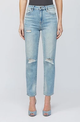 HIDDEN Jeans Ripped Straight Leg Light Wash at Nordstrom,