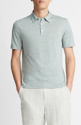 Vince Slub Linen Polo at Nordstrom,