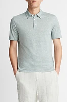 Vince Slub Linen Polo at Nordstrom,