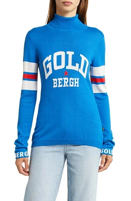 Goldbergh Biscuit Turtleneck Sweater Electric Blue at Nordstrom, Us