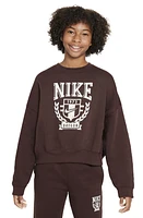 Nike Kids' Sportswear Fleece Crewneck Sweatshirt Earth at Nordstrom