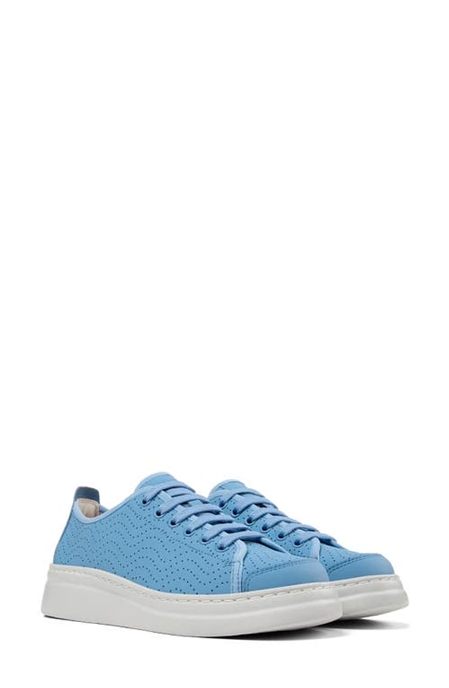 Camper Runner Up Perforated Sneaker Medium Blue at Nordstrom,