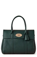 Mulberry Bayswater Leather Satchel in Mulberry Green at Nordstrom